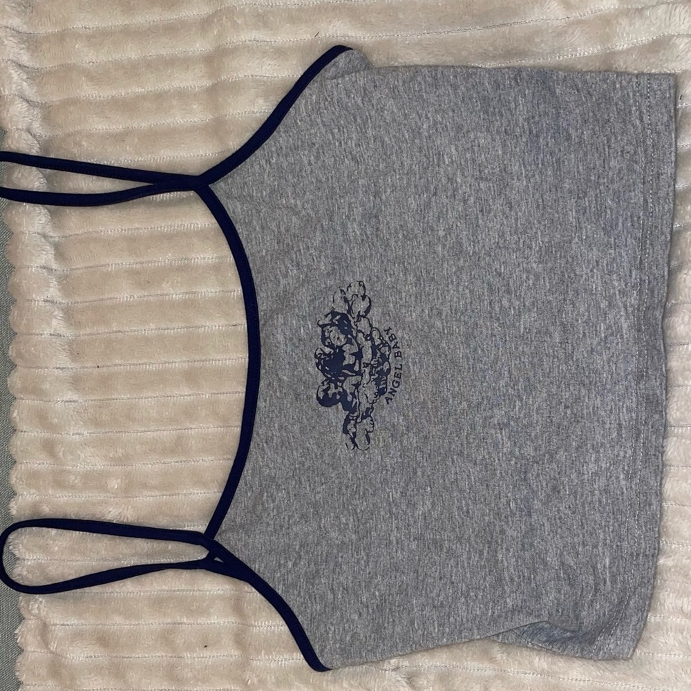 Angle baby tank top